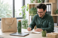 Caso de éxito de set ecológico personalizado para empresas Caso de éxito de set ecológico personalizado para empresas