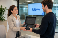 Entrega de un kit corporativo personalizado a un nuevo empleado Entrega de un kit corporativo personalizado a un nuevo empleado